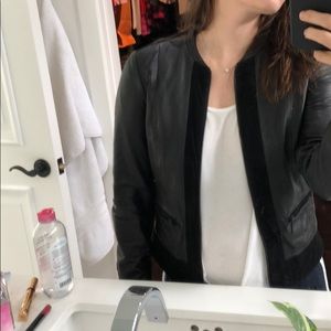 Armani Exchange Leather Jacket